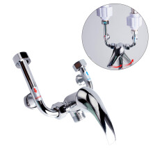 Mischbatterie Badewanne Silver