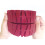 24st Puderquaste Make-Up- Keil Puff Rot 6