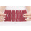 24st Puderquaste Make-Up- Keil Puff Rot 3