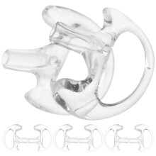 5Paare Silikon Ohrstöpsel Für Interphone Transparent Ohrmuschel Ersatz