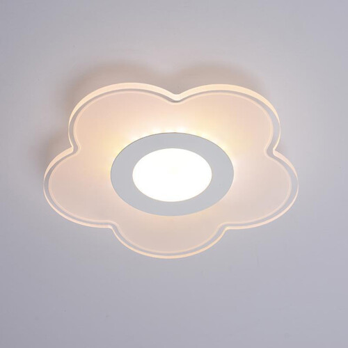 led-deckenleuchte blumenform 12 w 20 cm warmes licht 2