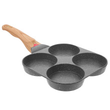 Non-Stick Eierkoch Pfanne 4-Tassen Multifunktionale Bratpfanne