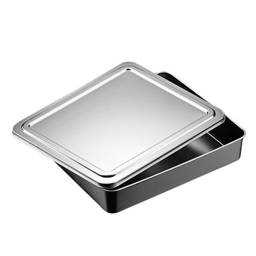 Tiramisu-Box-Deckel Mousse Cake Box Edelstahl-Backform