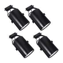 4er-pack led- , deckenspots für schienensystem