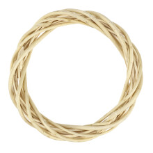 Grapevine Kranz Weidenzweig Holz Tür 20 Cm Dunkelbeige