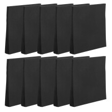 500 Blatt Schwarzes Haftnotizblock Selbstklebende Memo