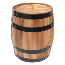 Wood Utensil Holder Rustikaler Weinfass Aufbewahrungs Eimer Für