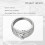 Notenring Musiknote Finger Ring Modischer Ring Kreativ Größe 9 3