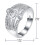 Notenring Musiknote Finger Ring Modischer Ring Kreativ Größe 9 2