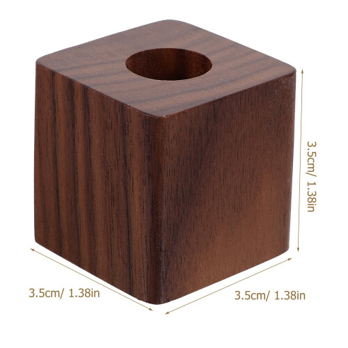 cube stiftehalter aus holz für zuhause schule 1