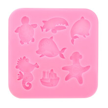 1 wiederverwendbare schokoladenform zum backen (pink)