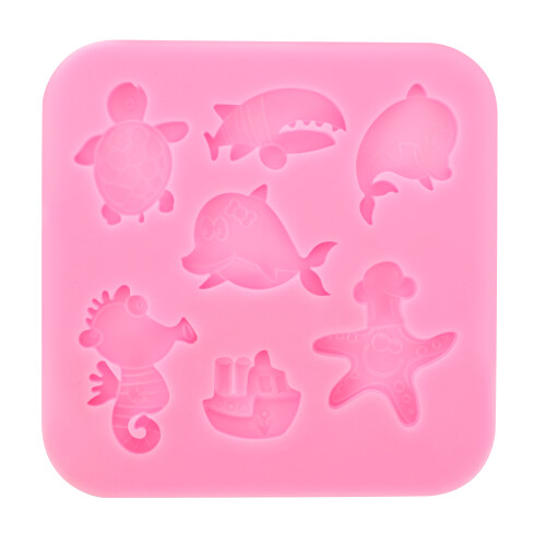 1 wiederverwendbare schokoladenform zum backen (pink)
