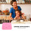 1 wiederverwendbare schokoladenform zum backen (pink) 4
