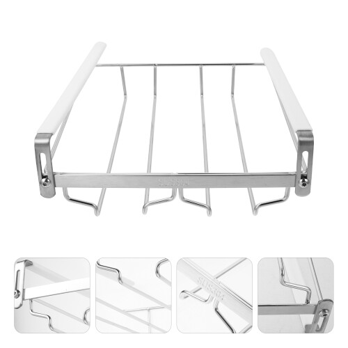 Weinglas Halter Doppelreihig Silber 1