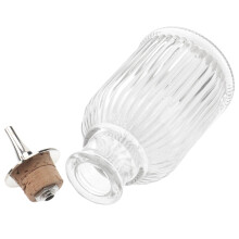90 ml glasflasche für absinth whiskey mischgetränk mit deckel