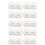 10 Sets Cupcake-Verpackungsboxen Backwaren-Aufbewahrungsbehälter 5