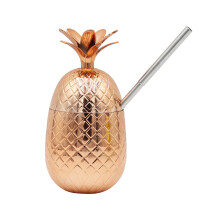 Pineapple Cocktail Cup Aus Kunststoff 450 Ml Mit