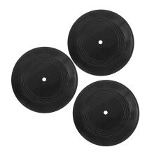 -pack retro-vinyl-schallplatten für wand- und raumdekoration