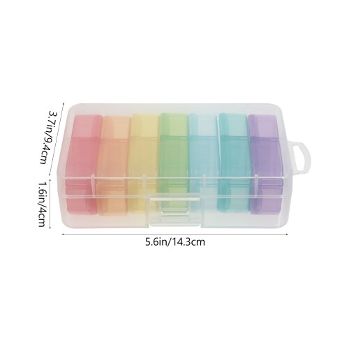 1St 14- Pillendose Schmuck Organizer 1