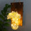 2er set rustikale light jar, hängende wanddekoration 7