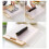 1St Multifunktionale Sushi Rollmatte Kuchen Rollmatte Wellenmuster 2