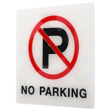 Acryl No Parking Schild Wetterbeständig Mit Symbol