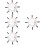4Stk Wanddeko Party Ornament 9