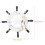 4Stk Wanddeko Party Ornament 11