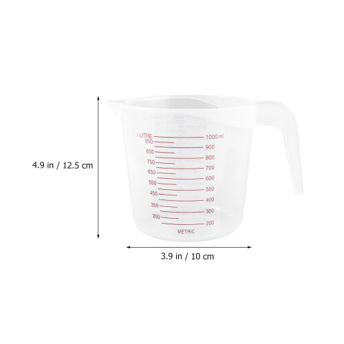 1000Ml Kunststoff Messbecher Fürs Backen 1