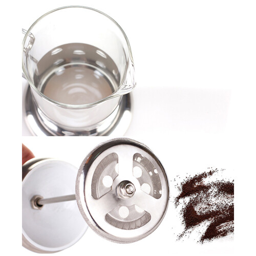 Druckkaffeekanne Mit Hitzebeständigem (1000ml) 1