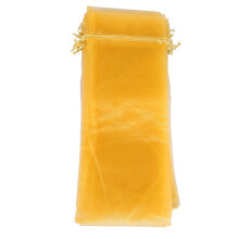 1 Set 20 Stk Organza Weinflaschen Taschen (Gold)