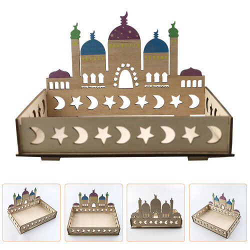 ramadan gefärbtes tablett für dessert und snack 2