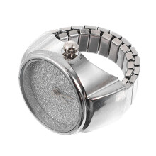 uhrenringe für frauen und männer, glitzer-ring geschenk