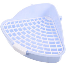 Rabbit Litter Box Bunny -Toilette Eckenklo Plastik-Katzenklo