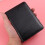 Zwarte Multifunctionele Lederen Paspoort Wallet 10