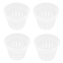 4St Kleine Plastic Kweekpotten Transparant Voor Orchideeën En Stekken