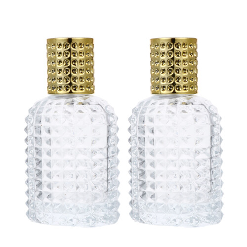 4 Unidades Botella Rociado 50 Ml Recargable Perfume