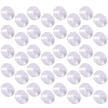 Transparent Plastic Suction Cups Without Hooks for Window Decor