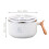 Geliddeerde Noodle Bowl Geïsoleerde Voedselbeker 3