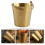 Mini Metalen Emmer voor Chips, Multifunctionele Emmer, IJsemmer 3