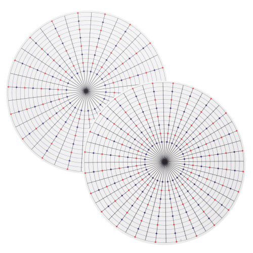2 pezzi strumento rosette in riutilizzabile con guida precisa