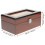 watch storage box 3 slots display case jewelry organizer 2