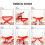Creative Bow Maker Holzform Kranz Befestigungs Diy Zubehör 9