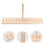 Creative Bow Maker Holzform Kranz Befestigungs Diy Zubehör 5