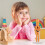 3Pcs Doll Display Rack White Sturdy Iron Plastic Doll Holding Stand 8
