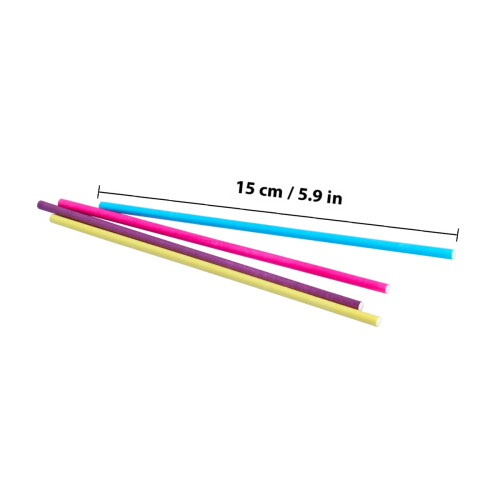 200 Unidades Coloridos 15 Cm Para E Bolo 2