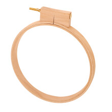 aro reutilizável para ponto cruz círculo artesanato 24 cm