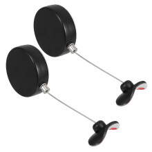 2 unidades com aço telescópico para controle tv