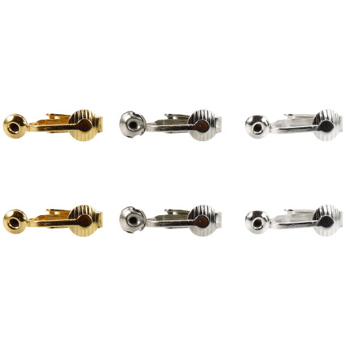 6 peças adaptadores para com presilha e sem
