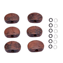 6 tarraxas vintage gc803 com botões de acrílico para guitarra elétrica